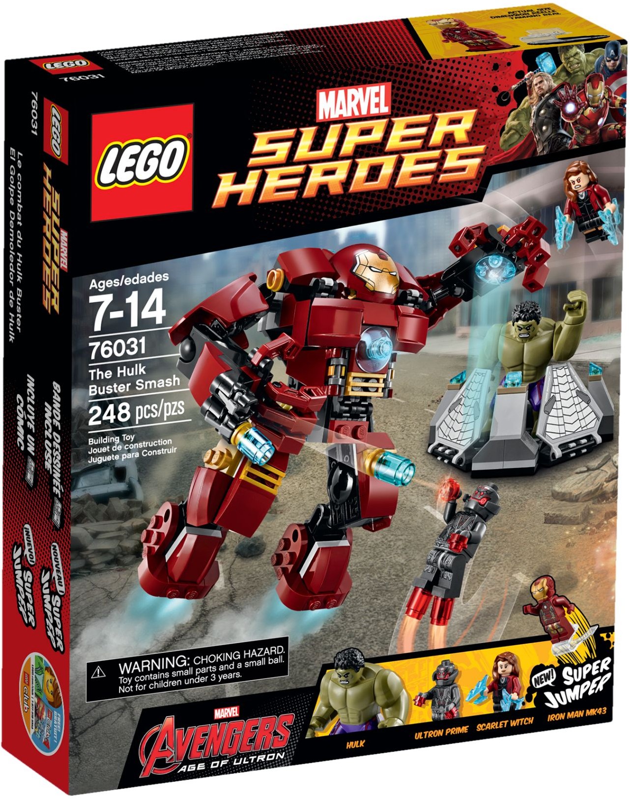 lego hulkbuster smash 76031